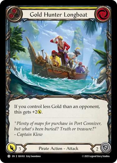 Gold Hunter Longboat [SEA163] (High Seas) | Pegasus Games WI