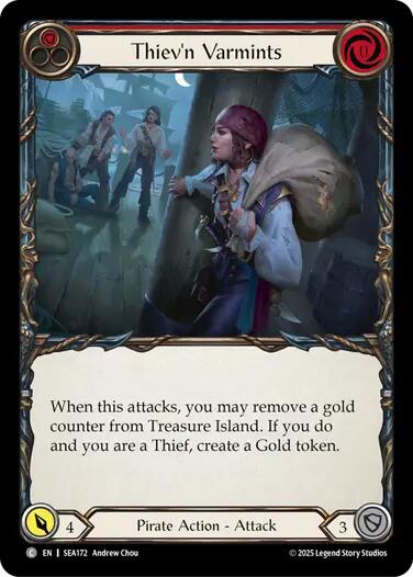 Thiev'n Varmints [SEA172] (High Seas)  Rainbow Foil | Pegasus Games WI
