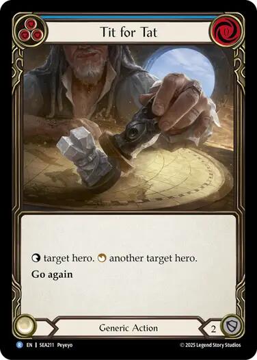 Tit for Tat [SEA211] (High Seas)  Rainbow Foil | Pegasus Games WI