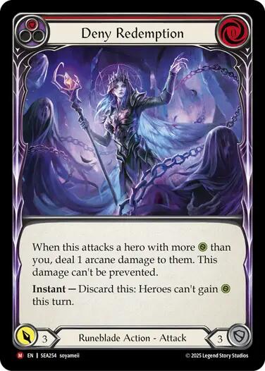 Deny Redemption [SEA254] (High Seas)  Rainbow Foil | Pegasus Games WI