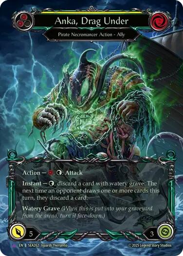 Anka, Drag Under [SEA262] (High Seas)  Cold Foil | Pegasus Games WI