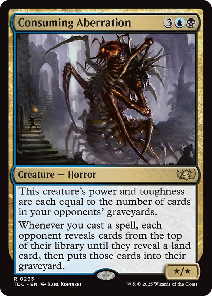 Consuming Aberration [Tarkir: Dragonstorm Commander] | Pegasus Games WI