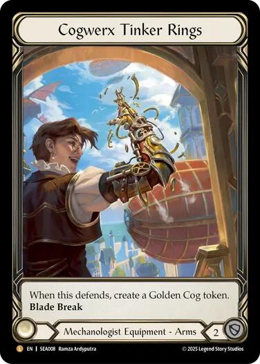 Cogwerx Tinker Rings (Treasure) [SEA008] (High Seas)  Cold Foil | Pegasus Games WI