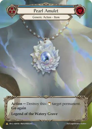 Pearl Amulet (Treasure) [SEA193] (High Seas)  Cold Foil | Pegasus Games WI