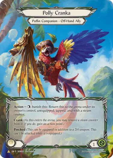 Polly Cranka (Treasure) [SEA003] (High Seas)  Cold Foil | Pegasus Games WI