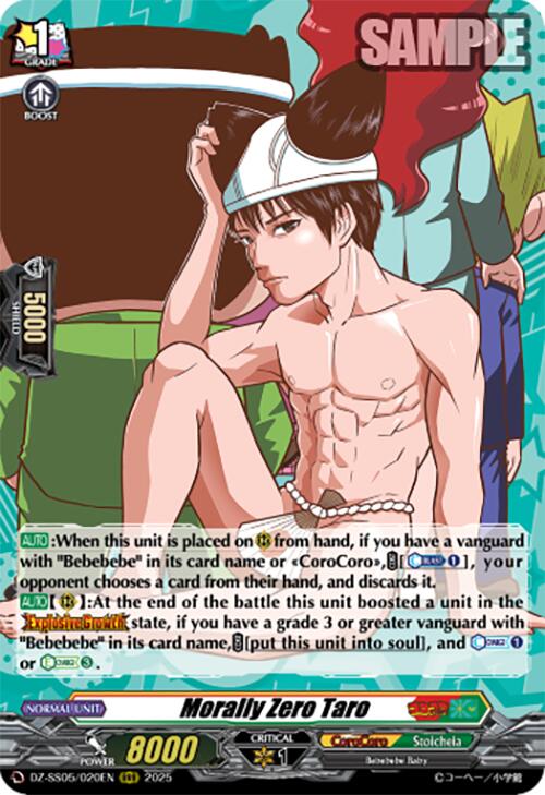 Morally Zero Taro (DZ-SS05/020EN) [DZ-SS05: CoroCoro Start Deck Pack] | Pegasus Games WI