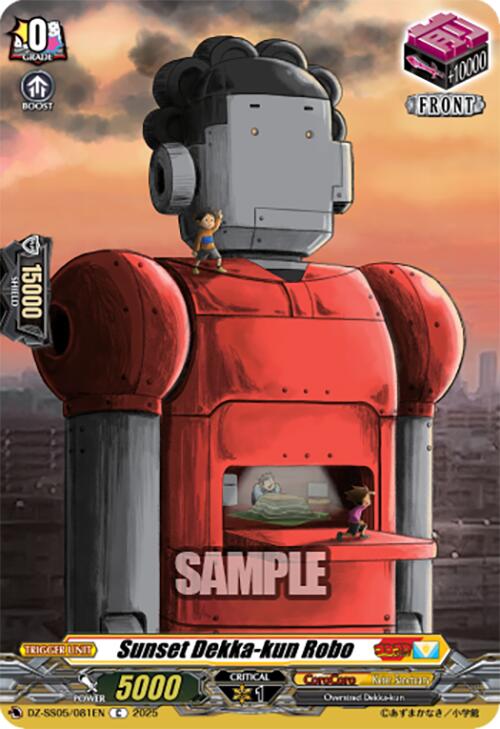 Sunset Dekka-kun Robo (DZ-SS05/081EN) [DZ-SS05: CoroCoro Start Deck Pack] | Pegasus Games WI