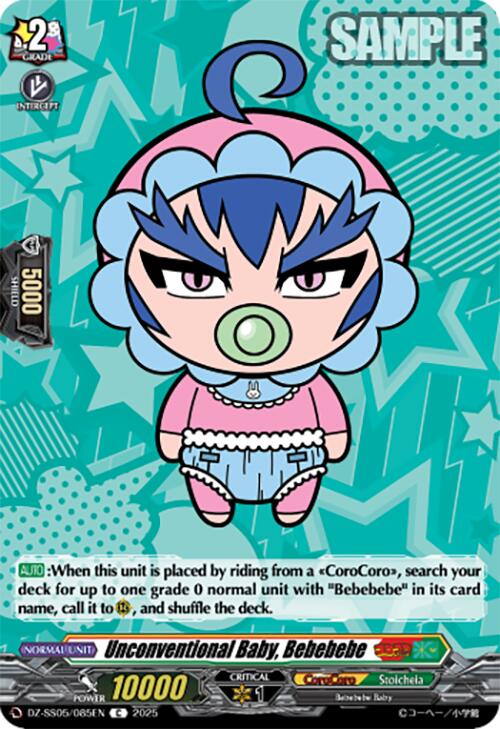 Unconventional Baby, Bebebebe (DZ-SS05/085EN) [DZ-SS05: CoroCoro Start Deck Pack] | Pegasus Games WI