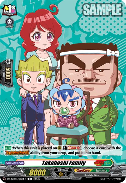 Takahashi Family (DZ-SS05/088EN) [DZ-SS05: CoroCoro Start Deck Pack] | Pegasus Games WI
