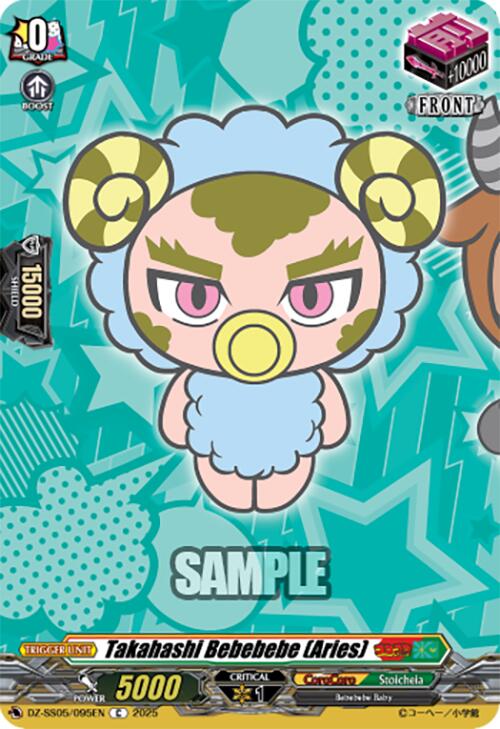 Takahashi Bebebebe (Aries) (DZ-SS05/095EN) [DZ-SS05: CoroCoro Start Deck Pack] | Pegasus Games WI