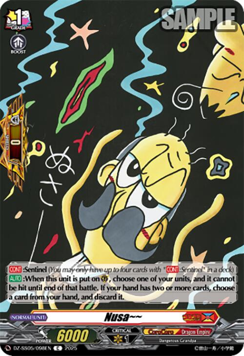 Nusa~~ (DZ-SS05/098EN) [DZ-SS05: CoroCoro Start Deck Pack] | Pegasus Games WI