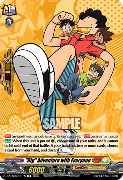 "Big" Adventure with Everyone (DZ-SS05/101EN) [DZ-SS05: CoroCoro Start Deck Pack] | Pegasus Games WI