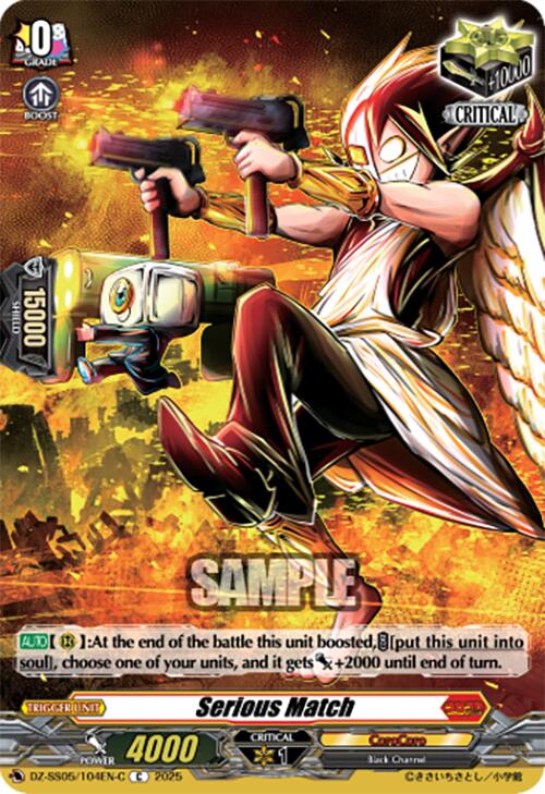 Serious Match (DZ-SS05/104EN-C) [DZ-SS05: CoroCoro Start Deck Pack] | Pegasus Games WI