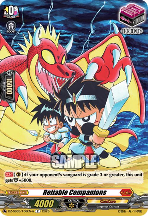 Reliable Companions (DZ-SS05/106EN-A) [DZ-SS05: CoroCoro Start Deck Pack] | Pegasus Games WI