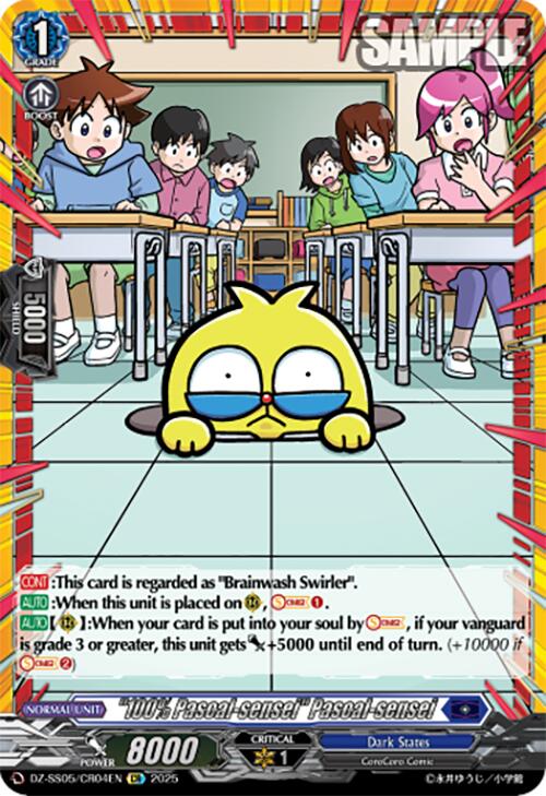 "100% Pascal-sensei" Pascal-sensei (DZ-SS05/CR04EN) [DZ-SS05: CoroCoro Start Deck Pack] | Pegasus Games WI