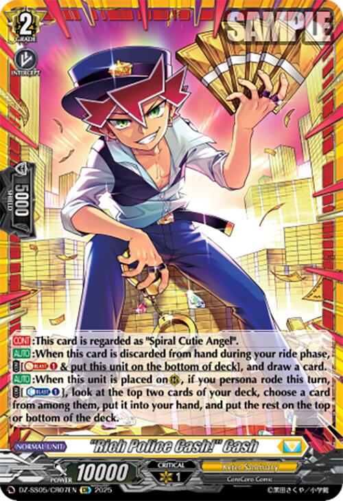 "Rich Police Cash!" Cash (DZ-SS05/CR07EN) [DZ-SS05: CoroCoro Start Deck Pack] | Pegasus Games WI