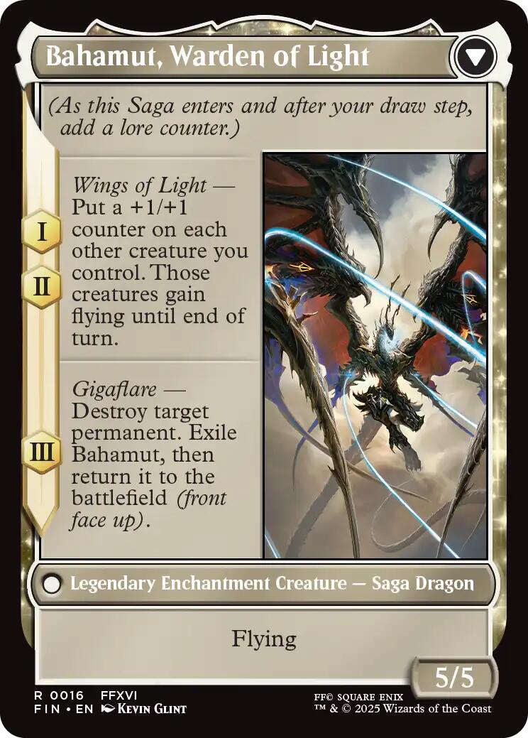 Dion, Bahamut's Dominant // Bahamut, Warden of Light [FINAL FANTASY] | Pegasus Games WI