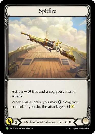 Spitfire [GEM036] (GEM Pack 2)  Cold Foil | Pegasus Games WI