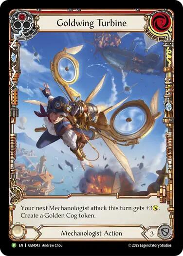 Goldwing Turbine (Red) [GEM043] (GEM Pack 2) | Pegasus Games WI