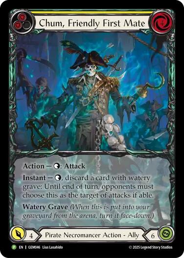 Chum, Friendly First Mate [GEM046] (GEM Pack 2)  Rainbow Foil | Pegasus Games WI