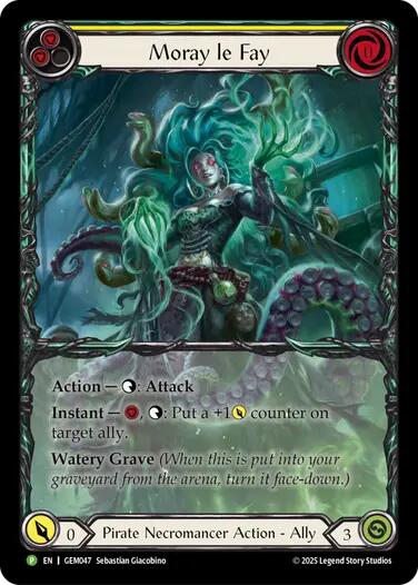 Moray le Fay [GEM047] (GEM Pack 2)  Rainbow Foil | Pegasus Games WI