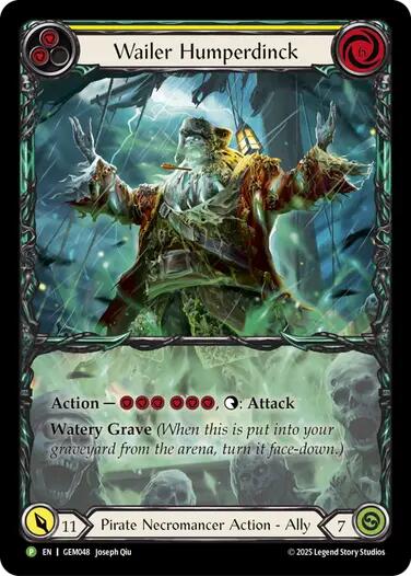 Wailer Humperdinck [GEM048] (GEM Pack 2)  Rainbow Foil | Pegasus Games WI
