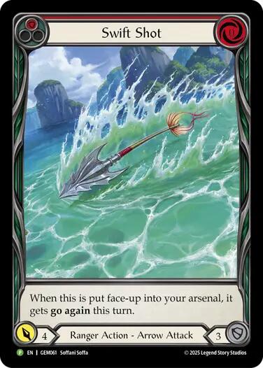 Swift Shot [GEM061] (GEM Pack 2)  Rainbow Foil | Pegasus Games WI