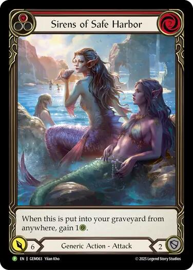 Sirens of Safe Harbor (Red) [GEM063] (GEM Pack 2) | Pegasus Games WI