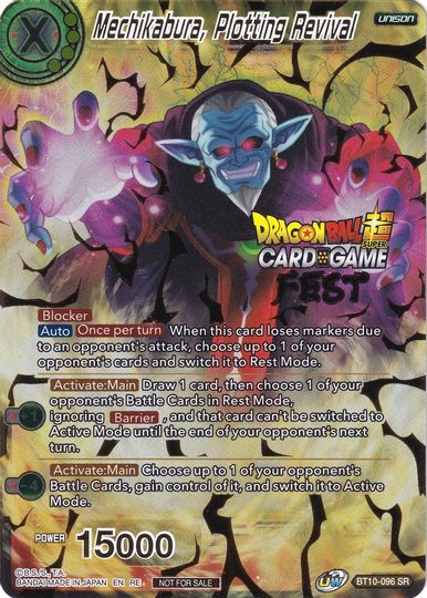 Mechikabura, Plotting Revival (Card Game Fest 2022) (BT10-096) [Tournament Promotion Cards] | Pegasus Games WI