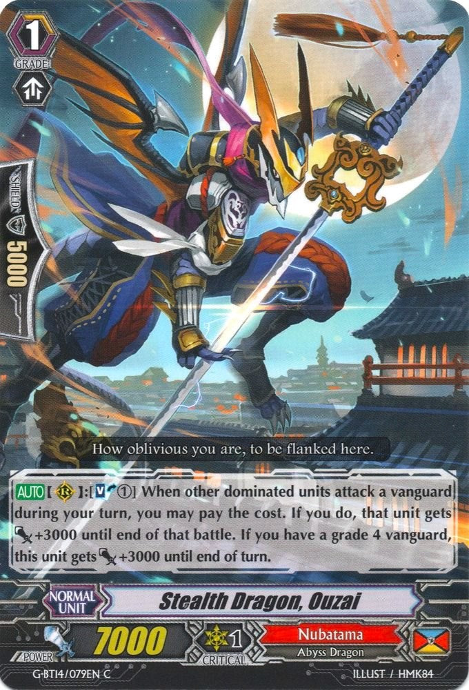 Stealth Dragon, Ouzai (G-BT14/079EN) [Divine Dragon Apocrypha] | Pegasus Games WI