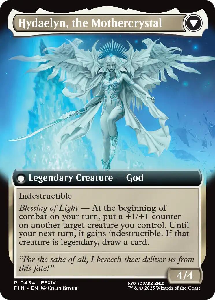 Venat, Heart of Hydaelyn // Hydaelyn, the Mothercrystal (Extended Art) [FINAL FANTASY] | Pegasus Games WI