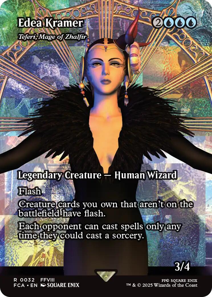 Edea Kramer - Teferi, Mage of Zhalfir (Showcase) [FINAL FANTASY : Through the Ages] | Pegasus Games WI