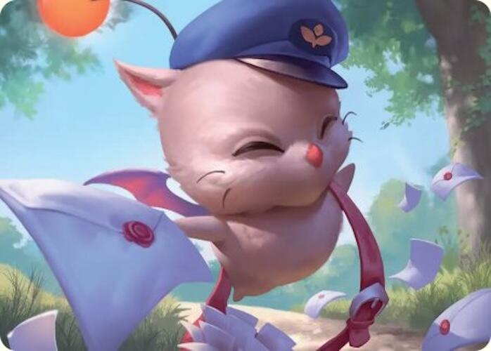 Delivery Moogle Art Card [FINAL FANTASY Art Series] | Pegasus Games WI