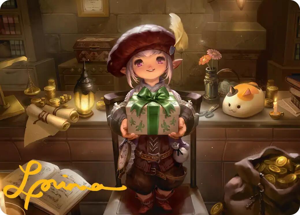 Tataru Taru Art Card (Gold-Stamped Signature) [FINAL FANTASY Art Series] | Pegasus Games WI