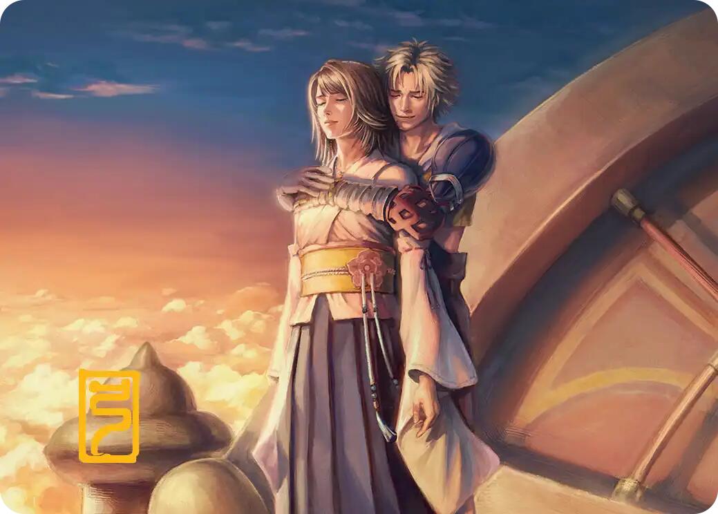 Farewell Art Card (Gold-Stamped Signature) [FINAL FANTASY Art Series] | Pegasus Games WI