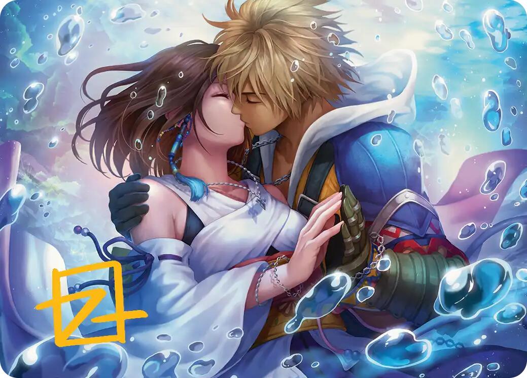 Together Forever Art Card (Gold-Stamped Signature) [FINAL FANTASY Art Series] | Pegasus Games WI