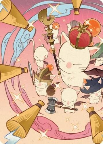Summon: Good King Mog XII Art Card [FINAL FANTASY Art Series] | Pegasus Games WI