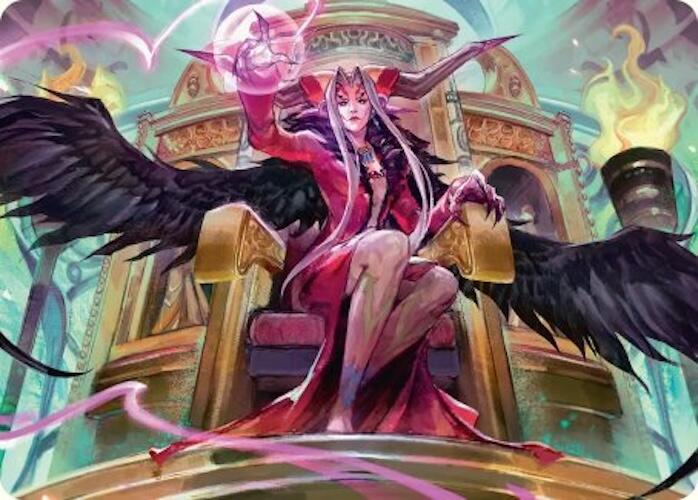 Sorceress's Schemes Art Card [FINAL FANTASY Art Series] | Pegasus Games WI