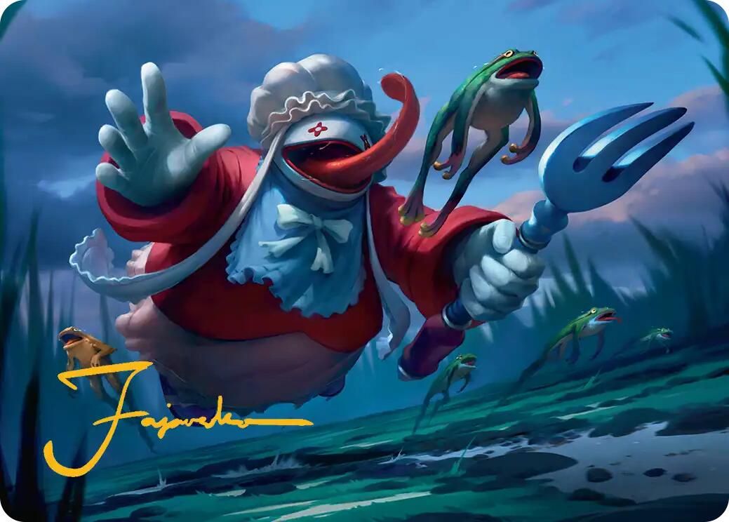 Quina, Qu Gourmet Art Card (Gold-Stamped Signature) [FINAL FANTASY Art Series] | Pegasus Games WI