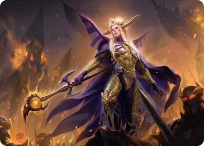 The Emperor of Palamecia Art Card [FINAL FANTASY Art Series] | Pegasus Games WI