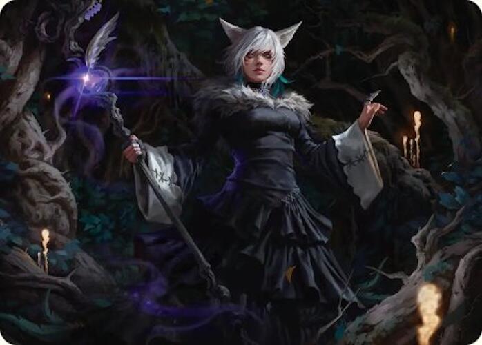 Y'shtola, Night's Blessed Art Card (21) [FINAL FANTASY Art Series] | Pegasus Games WI