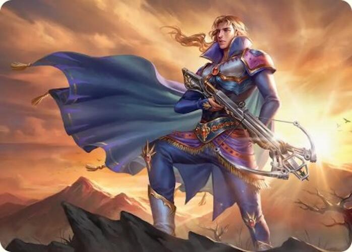 Edgar, Master Machinist Art Card [FINAL FANTASY Art Series] | Pegasus Games WI