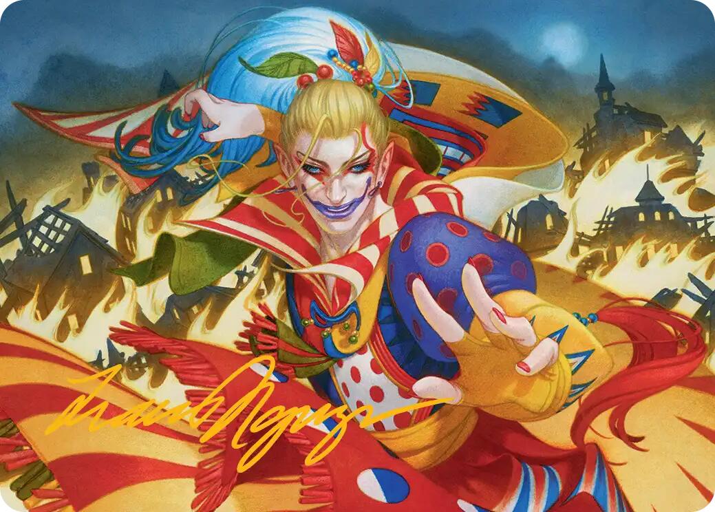 Ruinous Ultimatum Art Card (Gold-Stamped Signature) [FINAL FANTASY Art Series] | Pegasus Games WI