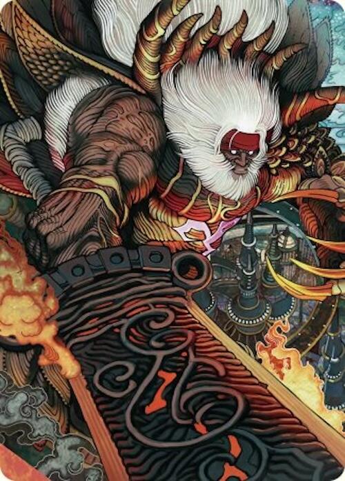 Braska's Final Aeon Art Card [FINAL FANTASY Art Series] | Pegasus Games WI