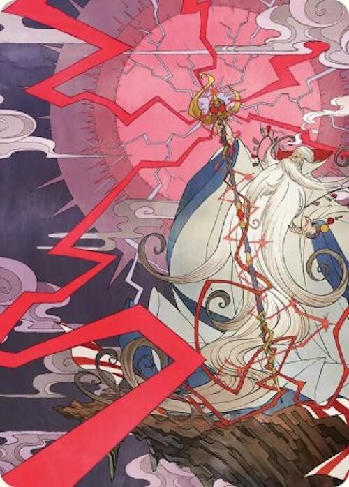 Summon: Esper Ramuh Art Card [FINAL FANTASY Art Series] | Pegasus Games WI