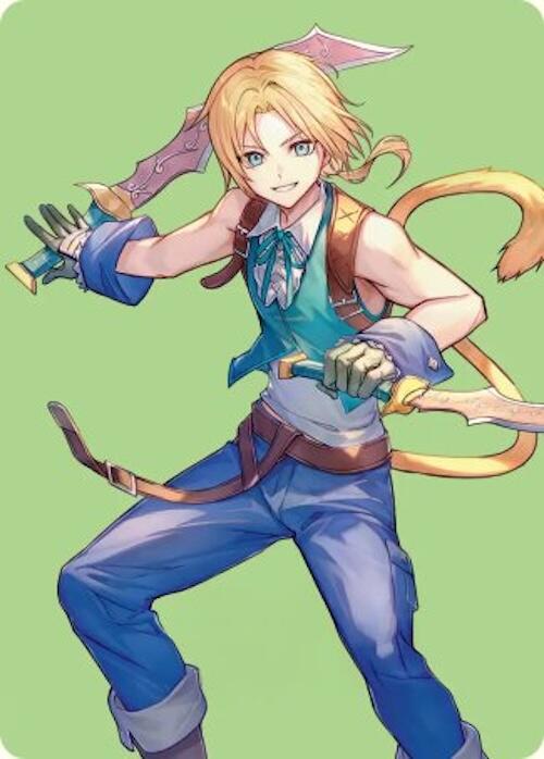 Zidane, Tantalus Thief Art Card [FINAL FANTASY Art Series] | Pegasus Games WI