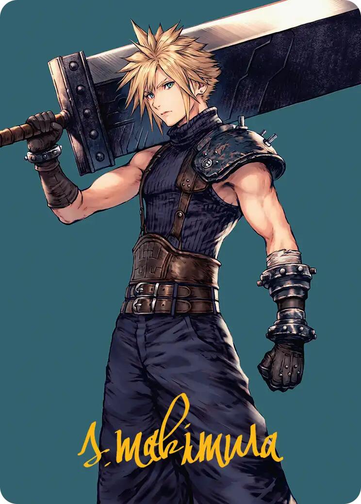 Cloud, Ex-SOLDIER Art Card (Gold-Stamped Signature) [FINAL FANTASY Art Series] | Pegasus Games WI