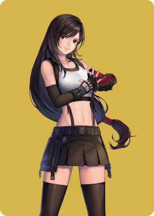 Tifa, Martial Artist Art Card [FINAL FANTASY Art Series] | Pegasus Games WI