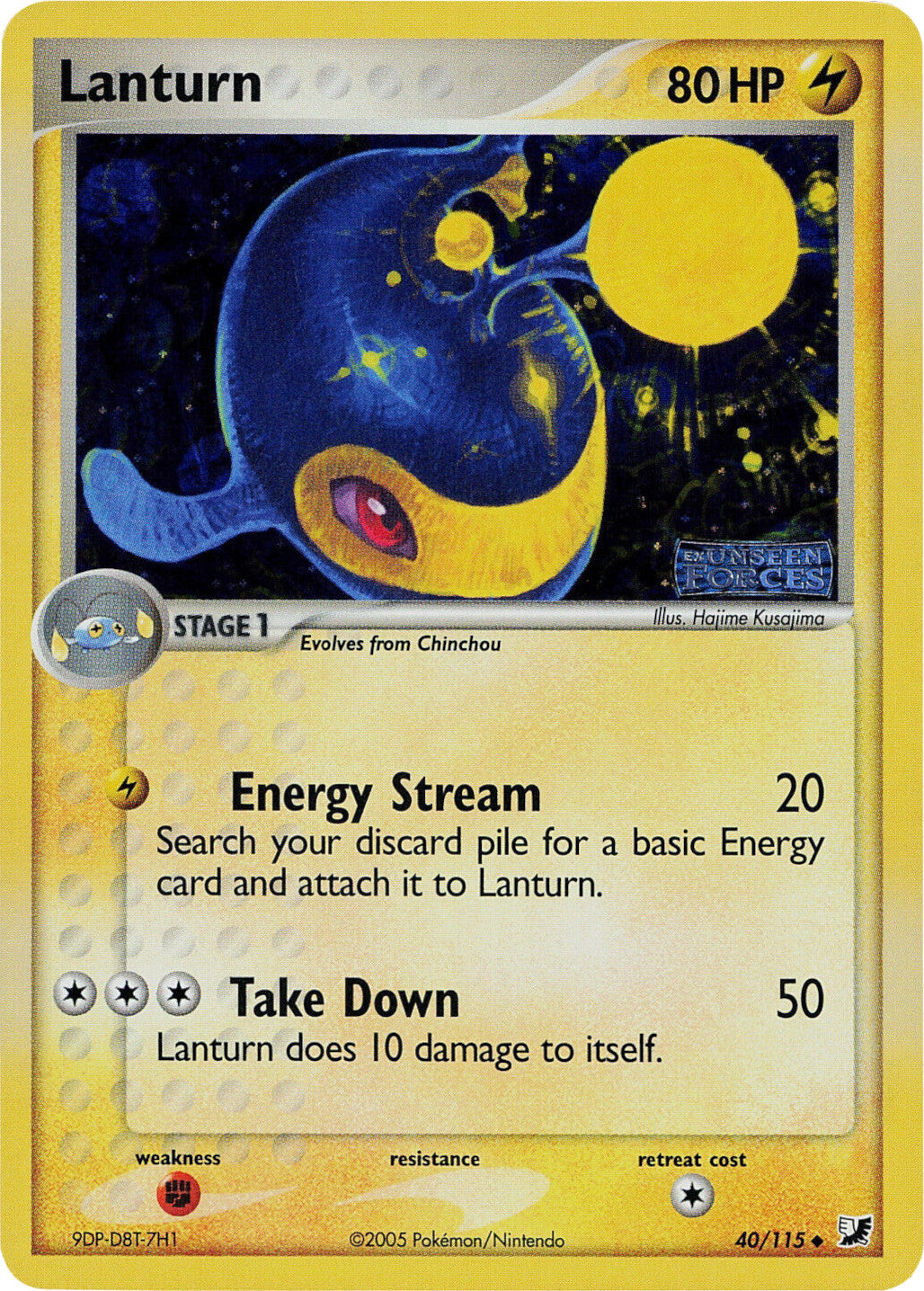 Lanturn (40/115) (Stamped) [EX: Unseen Forces] | Pegasus Games WI