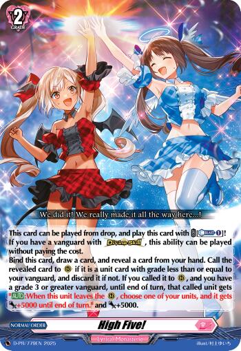High Five! (D-PR/779EN) [D Promo Cards] | Pegasus Games WI